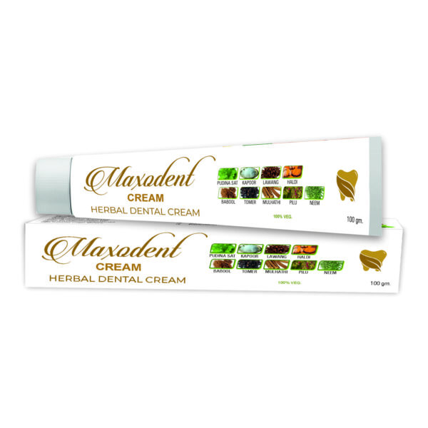 Maxodent Herbal Toothpaste (Dental Cream)