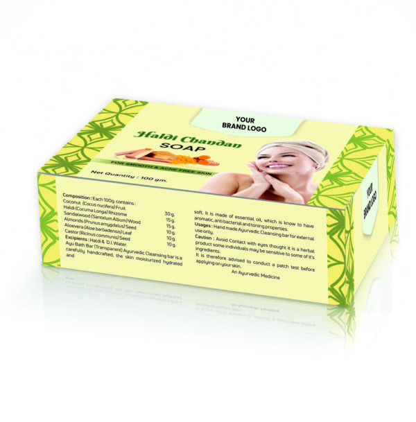 Ayubal Haldi Chandan Soap - Image 2